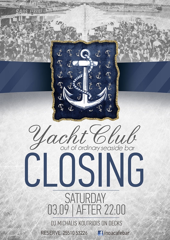 Yacht Club: Closing για την πιο όμορφη ταράτσα της πόλης