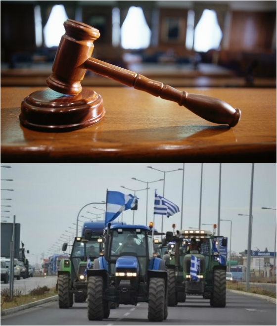  33 αγρότες στο εδώλιο για κινητοποιήσεις του 2014 στην Αλεξανδρούπολη