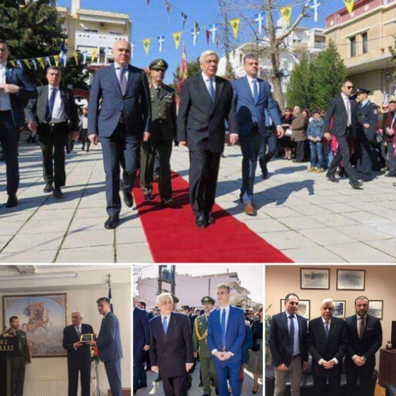 Την πόλη της Ορεστιάδας επισκέφθηκε χθες ο Πρόεδρος της Ελληνικής Δημοκρατίας όπου και ανακηρύχθηκε επίτιμος δημότης