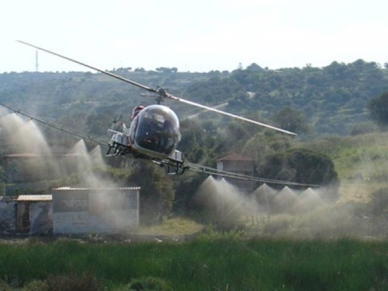 Ξεκίνησαν οι ψεκασμοί στον Έβρο στο πλαίσιο του προγράμματος καταπολέμησης των κουνουπιών.