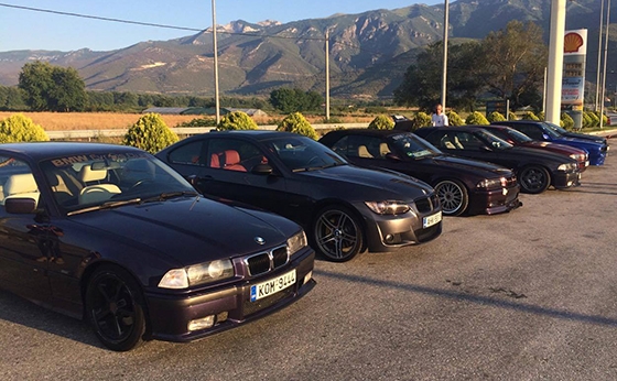 Tο αυτοκίνητο του BMW Evros club που κατέκτησε την πρώτη θέση στην Πανελλήνια