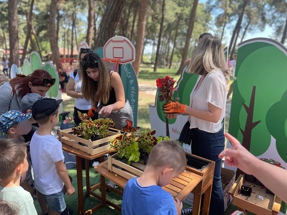 Η εκδήλωση για την ανακύκλωση, έγινε στο Άλσος Αδριανουπόλεως στην Ορεστιάδα.