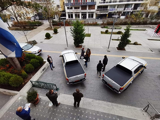 Τρία νέα οχήματα προμηθεύτηκε ο δήμος Ορεστιάδας για τις ανάγκες της τεχνικής υπηρεσίας