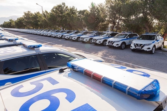 Ενισχύεται ο στόλος της Ελληνικής Αστυνομίας με άλλα 264 νέα οχήματα