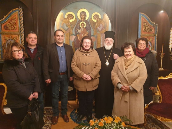 Η Υπουργός Πολιτισμού κα Λίνα Μενδώνη στο Διδυμότειχο