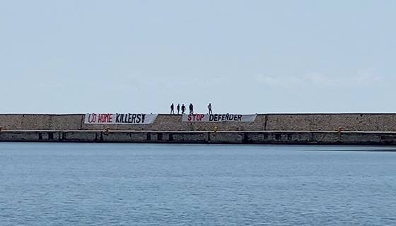 «NATO killers go home» φώναξε η Επιτροπή Ειρήνης στους δρόμους της Αλεξανδρούπολης (video)