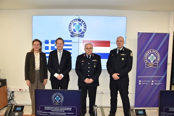 Ο Ολλανδός Υπουργός ενημερώθηκε στον Έβρο για θέματα ασφάλειας των συνόρων.
