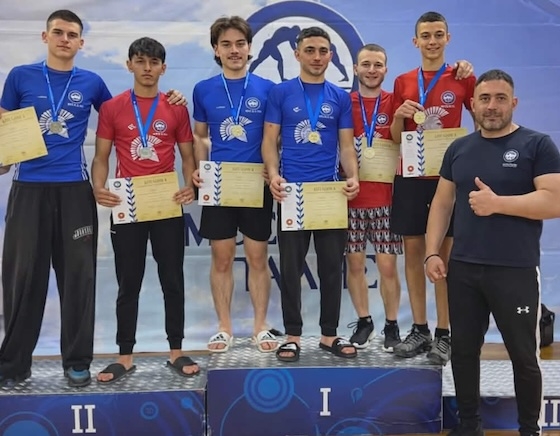 Η ομάδα του ΑΣ Άγιος Δημήτριος MMA Alexandroupolis στο βάθρο των νικητών!