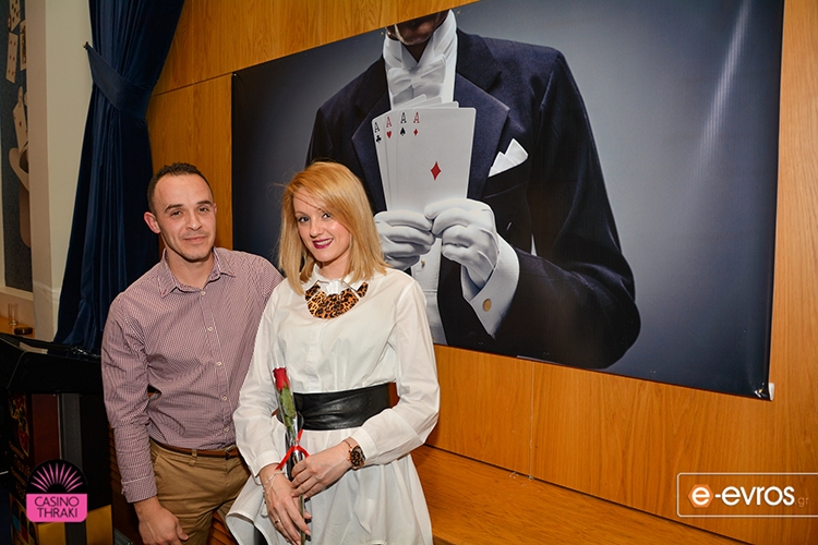 Το Casino Thraki γιόρτασε 1 χρόνο λειτουργίας με ένα super Valentine's party.