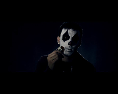 Στιγμιότυπο από τα γυρίσματα του video clip.